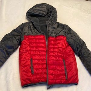 Reversible Eddie Bauer warm kids coat